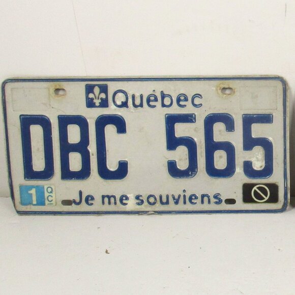 Lot of 10 QUEBEC, CANADA LICENSE PLATES - Je me souviens 1980's - 90's - Picture 9 of 11